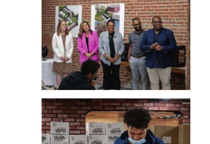 Community gathering at Nubian Directions