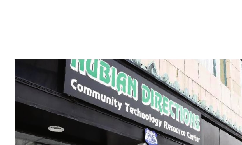 Nubian Directions storefront at 248 Main Street, Poughkeepsie