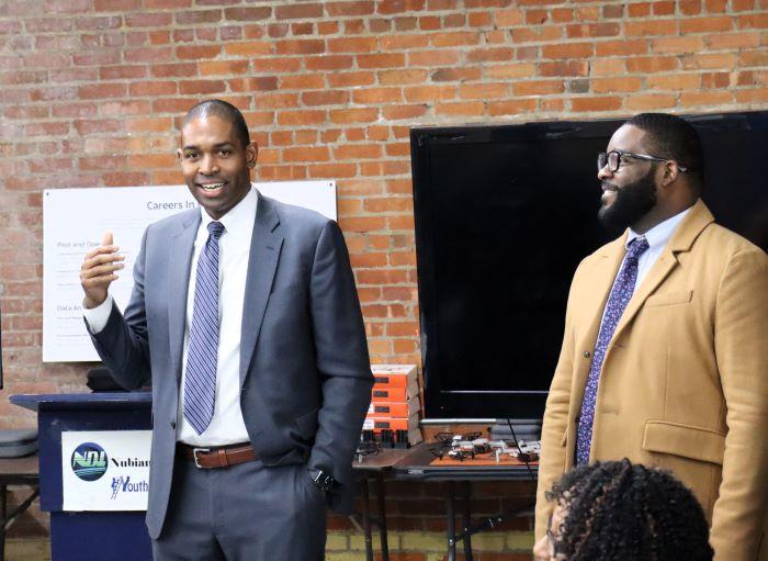 Delgado spends time with Poughkeepsie youth